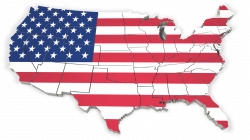 Image - United states flag map outline 1600 clr 3123 Map 3.png | MLB ...