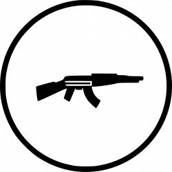Army Danger Gun Guns Machine Shot War Svg Png Icon Free Download ...