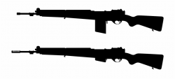 Guns Silhouette Fire Arms Png Image - Army Gun Clipart ...