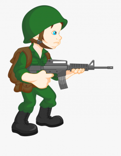 Military Gun Clipart At Getdrawings - Cartoon Boy With Gun ...