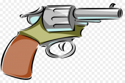 Cartoon Cartoon clipart - Gun, transparent clip art