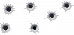 Clipart - Set of bullet holes