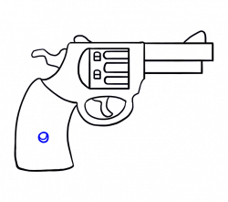 28+ Collection of Cartoon Gun Drawing | High quality, free cliparts ...