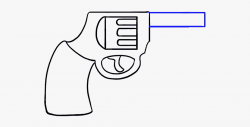 Shooting Drawing Clipart - Easy Cartoon Gun Drawing #117707 ...