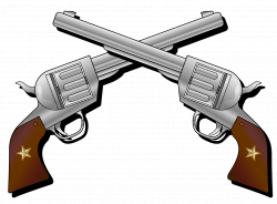 Pistol Clipart six shooter - Free Clipart on Dumielauxepices.net