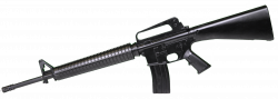 Black Assault Rifle PNG Image - PurePNG | Free transparent CC0 PNG ...