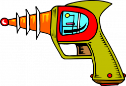 Gun Toy | Free Stock Photo | Illustration of a space gun | # 3033