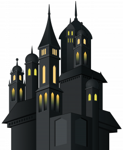 Halloween Haunted Castle PNG Clip Art Image | Gallery Yopriceville ...