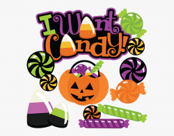 Halloween Clipart Candy - Cute Halloween Candy Clip Art ...