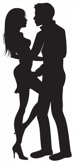 Couple Silhouettes PNG Clip Art Image | Gallery Yopriceville - High ...