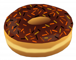 Clipart - Halloween Donut 2
