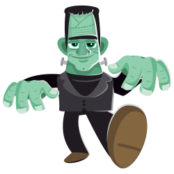 Frankenstein free to use clipart - Clipartix
