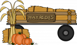 Halloween clipart hayride - Pencil and in color halloween clipart ...