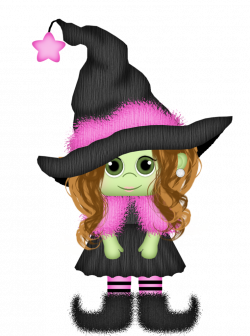 Crazy_Witch2_by_Karina.png | Witches, Clip art and Halloween clipart