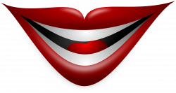 Joker mouth clipart collection