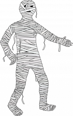 Public Domain Clip Art Image | Illustration of a mummy | ID ...