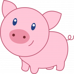 Drawing pink pig free image