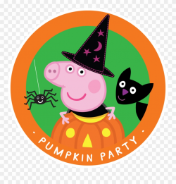 Peppa Pig Halloween - Happy Halloween Peppa Pig Clipart ...