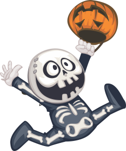 28+ Collection of Cute Halloween Skeleton Clipart | High quality ...