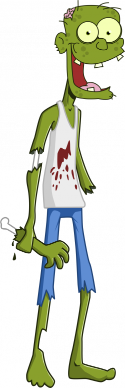 Clipart - Cartoon Zombie