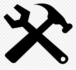 Hammer And Wrench Crossed Clipart (#349662) - PinClipart