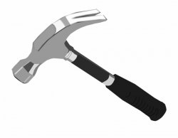 Jpg Library Stock Wrench Clipart Hammer - Hammer Clipart Png ...