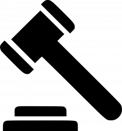 Gavel Computer Icons Hammer Clip art - law png download ...