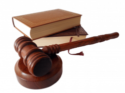 Judges Hammer and Law Books transparent PNG - StickPNG
