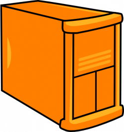 Orange Server Clip Art at Clker.com - vector clip art online ...