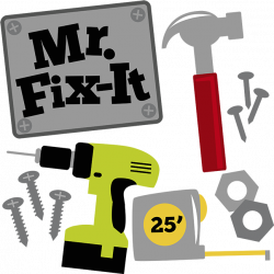 Mr. Fix-It SVG hammer svg drill svg measuring tape svg svg files for ...