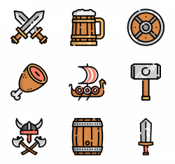 Viking Icons - 244 free vector icons