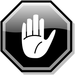 File:Stop hand nuvola black.svg - Wikimedia Commons