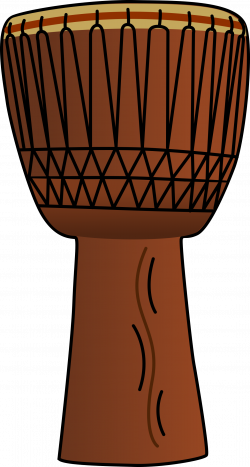 Clipart - African Drum 2