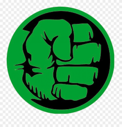 Hands Clipart Incredible Hulk - Logo De Hulk Png Transparent ...