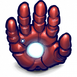 Iron Man Hand Icon, PNG ClipArt Image | IconBug.com