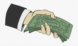 Hand Offering Money Banner Library - Money In Hand Clipart ...