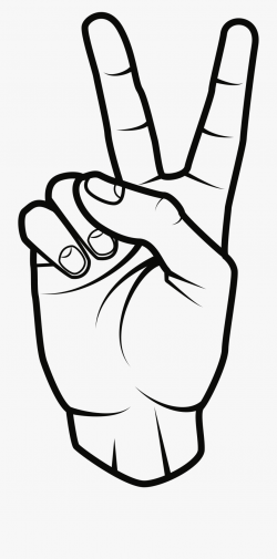Peace Sign Clipart Black And White - Clip Art Peace Sign ...