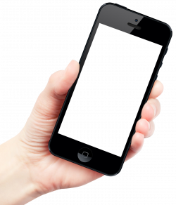 Hand Holding Smartphone Apple iPhone PNG Image - PurePNG | Free ...