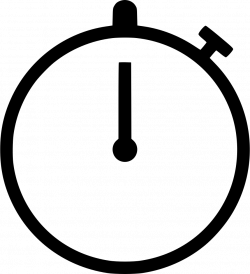 Stopwatch Timer Clock Time Svg Png Icon Free Download (#515459 ...