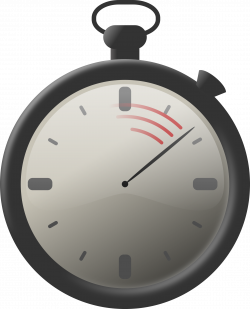 Clipart - Stopwatch (shaded)