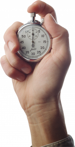 Hand clipart stopwatch - Pencil and in color hand clipart stopwatch