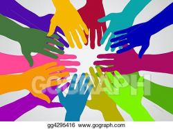 Stock Illustration - Team. Clipart Drawing gg4295416 - GoGraph
