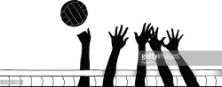 Hands AT Volleyball Net premium clipart - ClipartLogo.com