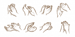 Clapping Hands Drawing at GetDrawings.com | Free for personal use ...