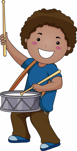 Musical instrument Drawing Clip art - Drum boy boy cartoon poster ...