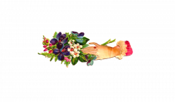 Antique Images: Free Flower Clip Art: 3 Digital Scraps of Flowers ...