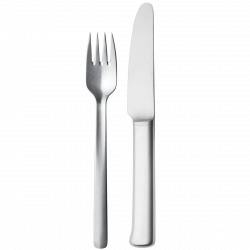 Fork and Knife Two | Isolated Stock Photo by noBACKS.com