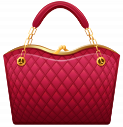 Red Handbag PNG Clip Art - Best WEB Clipart