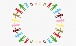Unity Clipart - Circle People Hold Hands #232214 - Free ...