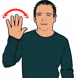 British Sign Language Dictionary | Goodbye